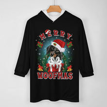 Charger l'image dans la galerie, Sweat à capuche polaire enfant pour garçon B412 personnalisé avec photo prénom logo (Impression des Multi-images)