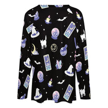 Charger l'image dans la galerie, T-shirt tee shirt à manches longues ample femme TLREV2 personnalisé avec photo logo texte motif (impression des multi-images)