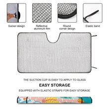 Charger l'image dans la galerie, Pare-soleil voiture de pare-brise personnalisé avec texte photo logo