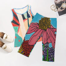 Charger l'image dans la galerie, Impression des multi-images Débardeur Short Costume / Ensemble moulant deux pièces pour femme PTZ Personnalisé avec image et photo