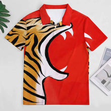 Charger l'image dans la galerie, Chemise POLO à manches courtes homme B612 personnalisé avec photo logo texte motif