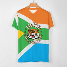 Charger l'image dans la galerie, Maillot tee shirt de corps sport respirant à manche courte pour homme 3Z06 personnalisée impression complète avec photo texte motif logo