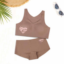 Charger l'image dans la galerie, Ensemble Soutien-Gorge / Sous-Vêtements Bretelles Réglables Pour Femmes WH021 Personnalisée Impression Latérale Multi-Image Avec Texte Motif Logo Photo