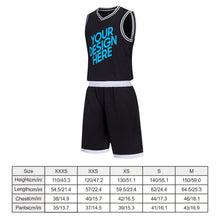 Charger l'image dans la galerie, Ensemble/Maillot basket Enfant vêtements sport FS0820001 impression personnalisé avec photo motif logo texte