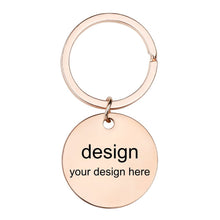 Charger l'image dans la galerie, Boucle clé en métal (5 formes au choix) porte-clés personnalisé avec texte prénom nombre