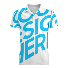 Charger l'image dans la galerie, Polo manches courtes col chemise HT pour homme personnalisé avec photo motif texte logo