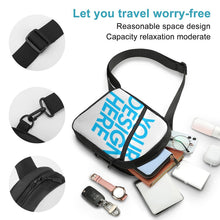 Charger l'image dans la galerie, Sac de poitrine pliable A004 personnalisé avec photo et logo pour femme et homme