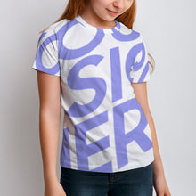Charger l'image dans la galerie, T-shirt / Tee shirt enfant manches courtes sport ET personnalisé avec photo texte logo (impression image unique)