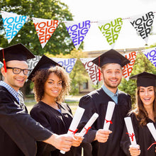 Charger l'image dans la galerie, Personnalisez le drapeau de faire la fête Party Flag avec le logo du texte photo