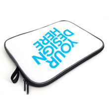 Charger l'image dans la galerie, Sac personnalisé en cachemire pour ordinateur portable avec prénom photo texte logo