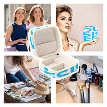Charger l'image dans la galerie, Boîte à bijoux / organisateur de bijoux pour femme personnalisée avec photo motif logo texte