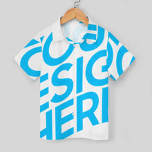 Charger l'image dans la galerie, Chemise manches courtes garçon avec poche 225 personnalisé avec photo texte prénom (conception une image)