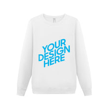Charger l'image dans la galerie, Sweat shirt pull personnalisé femme avec photo texte (impression sur en avant)