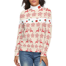 Charger l'image dans la galerie, Pull col roule femme MY01 Impression des multi-images personnalisé avec photo logo texte motif