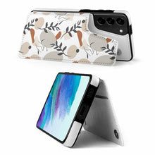 Charger l'image dans la galerie, Coque de téléphone à rabat en cuir TPU pour Samsung Galaxy S21 3C0705121 personnalisé avec photo logo texte motif