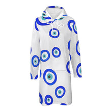 Charger l'image dans la galerie, Robes Sweat Longues avec poche pour femmes SDS003 personnalisé avec photo logo texte motif (impression des multi-images)