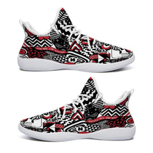 Charger l'image dans la galerie, Cheerleading chaussures de basket pour femme personnalisé avec prénom photo motif et texte (impression image unique)
