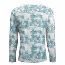 Charger l'image dans la galerie, Sweatshirt Tee shirt chemise à manches longues homme avec poche ELREV2 personnalisé avec photo logo texte motif (Impression d'image unique)