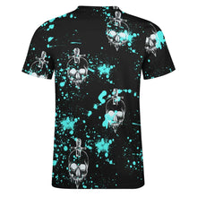 Charger l'image dans la galerie, Impression complète T-shirt tee shirt en coton pour hommes ay001 personnalisé avec photo logo texte motif (Impression d'image unique)