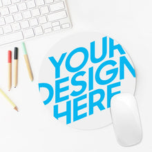 Charger l'image dans la galerie, Tapis de souris rond personnalisé avec photo texte