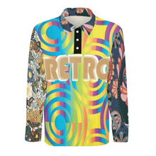 Charger l'image dans la galerie, Polo manche longue sweat shirt homme SDS008 personnalisé avec photo logo texte motif (impression des multi-images)