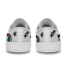 Charger l'image dans la galerie, Chaussures personnalisées en toile à coupe basse (deux chaussures peuvent être personnalisées avec photos différemments)