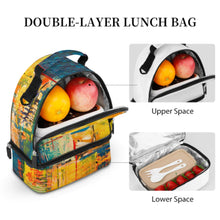 Charger l'image dans la galerie, Sac à repas / Sac double compartiment personnalisé avec photo logo texte motif (Impression des multi-images)