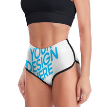 Charger l'image dans la galerie, Short de yoga pour femmes XG002 personnalisé avec vos photos images ou prénom