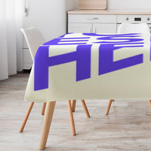 Charger l'image dans la galerie, Nappe en lin impression recto verso personnalisée avec texte motif photo