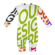 Charger l'image dans la galerie, Body bébé manches longues pour fille ou garçon personnalisée avec prénom motif texte (conception multi-images)