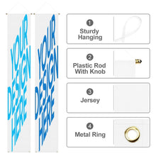 Charger l'image dans la galerie, Peinture suspendue de symétrie en armure toile GY0903159 Personnalisé avec texte