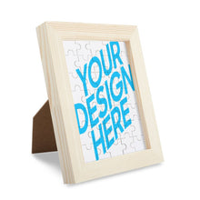 Charger l'image dans la galerie, Cadre de puzzle (version verticale) GY0907008 personnalisé avec Texte, Photo, Image, Logo