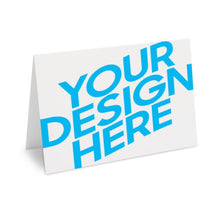 Charger l'image dans la galerie, Carte de voeux / Carte postale horizontale personnalisée avec photo texte logo motif