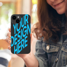 Charger l'image dans la galerie, Coque de téléphone portable en TPU pour iPhone 15 / 15 Plus / 15 Pro / 15 Pro Max personnalisée avec photo motif texte