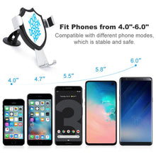 Charger l'image dans la galerie, Support de téléphone de voiture personnalisé avec photo texte logo