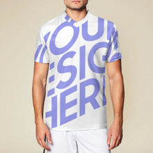 Charger l'image dans la galerie, Maillot tee shirt de corps sport respirant à manche courte pour homme 3Z06 personnalisée impression complète avec photo texte motif logo