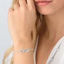 Charger l'image dans la galerie, Bracelet joli en argent / cuivre pour femme S0002 gravure personnalisé avec texte prénom