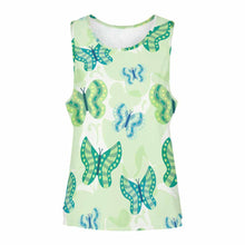 Charger l'image dans la galerie, Haut de sport sans manches pour femmes entraînement de yoga gymnastique course à pied SDS010 personnalisée avec texte motif logo photo (impression complète d'une image)