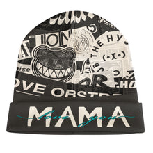 Charger l'image dans la galerie, Bonnet en tricot pour femme homme personnalisé avec photo prénom logo (conception une image)