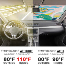 Charger l'image dans la galerie, Pare-soleil voiture de pare-brise personnalisé avec texte photo logo