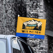 Charger l'image dans la galerie, Drapeaux de voiture / Décoration voiture extérieur personnalisé avec photo logo texte motif