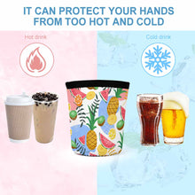 Charger l'image dans la galerie, Manchon pour Tasse Bouteille Café Réutilisable Personnalisée Avec Photo Texte Motif Logo