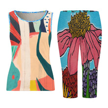 Charger l'image dans la galerie, Impression des multi-images Débardeur Short Costume / Ensemble moulant deux pièces pour femme PTZ Personnalisé avec image et photo