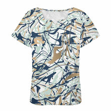 Charger l'image dans la galerie, Impression d'image unique T-shirt BBT manches courtes irreguliers personnalisé avec photo logo texte motif