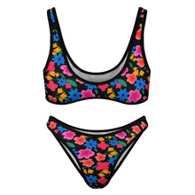 Charger l'image dans la galerie, Maillot de bain bikini triangle 2 pièces femme S99D54 personnalisé avec photo texte (conception une image)