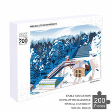 Charger l'image dans la galerie, Puzzles en Bois 200 Pièces Personnalisés avec Photo Logo Motif Texte