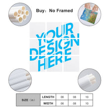 Charger l'image dans la galerie, Peinture suspendue Carré GY0903236 Personnalisé (Conception à neuf panneaux, une image)