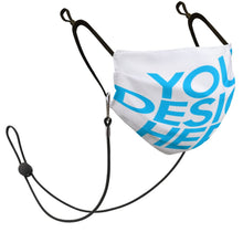 Charger l'image dans la galerie, Masque anti-poussière enfant ados (sans filtre) personnalisé avec photo logo motif texte
