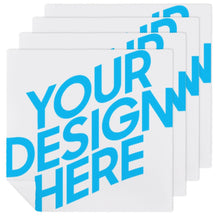 Charger l'image dans la galerie, Serviette de table en tissu personnalisée avec prénom logo motif texte photo