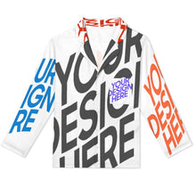 Charger l'image dans la galerie, Ensemble pyjama homme chemise à manches longues + pantalon long avec cordon personnalisée avec prénom motif texte (conception multi-images)